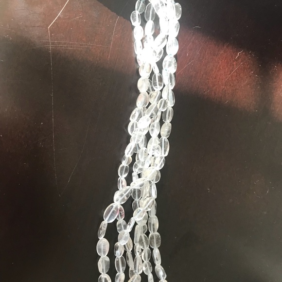 Vintage Clear Stone Necklace - Picture 3 of 4